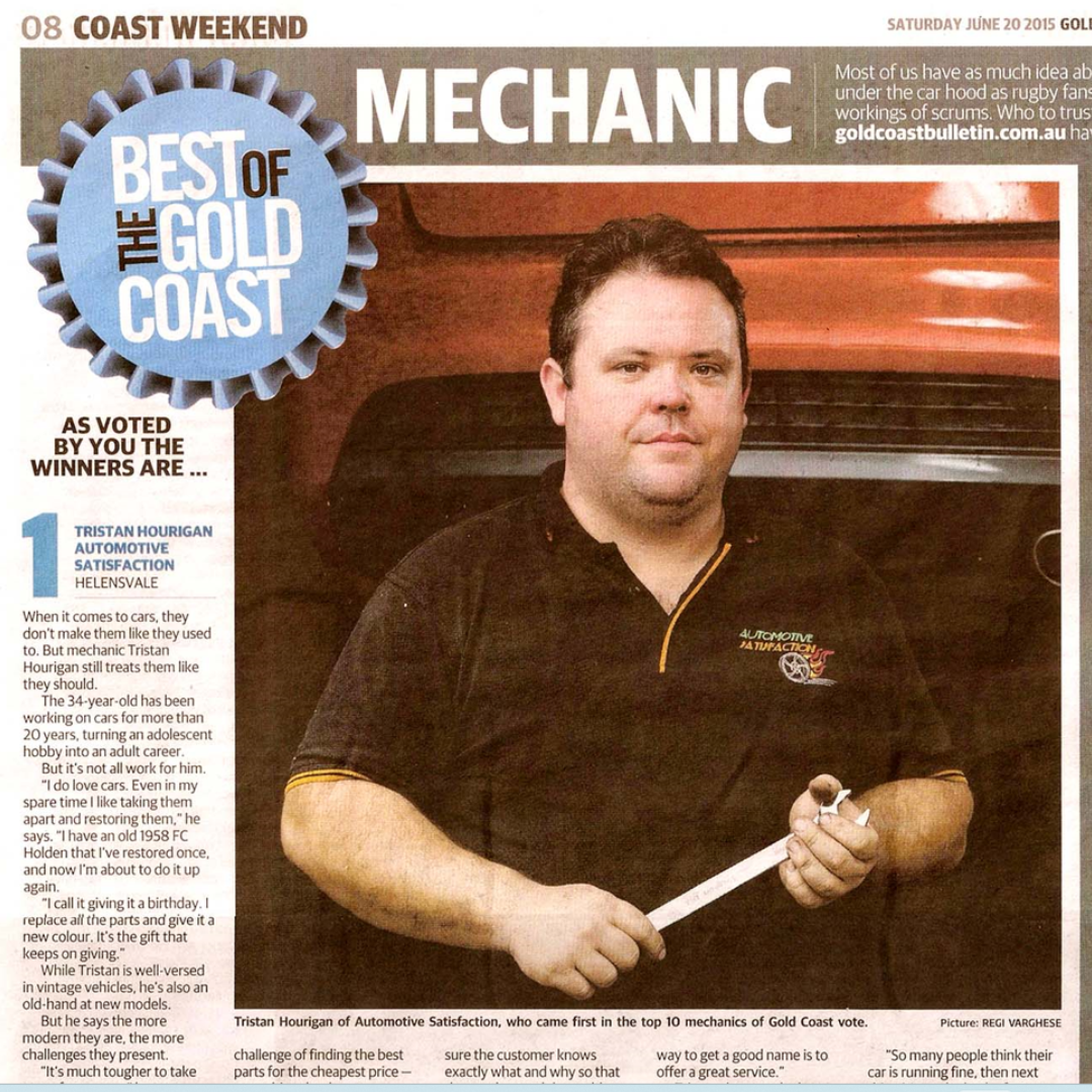 Abbotts Auto Care got a mention!! Abbott's Auto Care