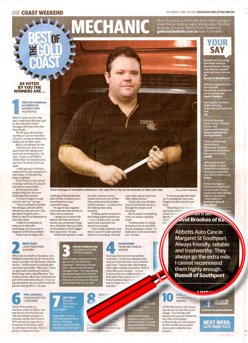 Blog Test Abbott's Auto Care