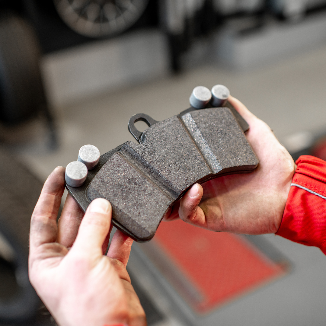 Brakes - Fitting new brake pads on a worn uneven disk brake rotor surface will reduce the stopping efficiency considerably and eventually lead to pedal vibration on brake application
