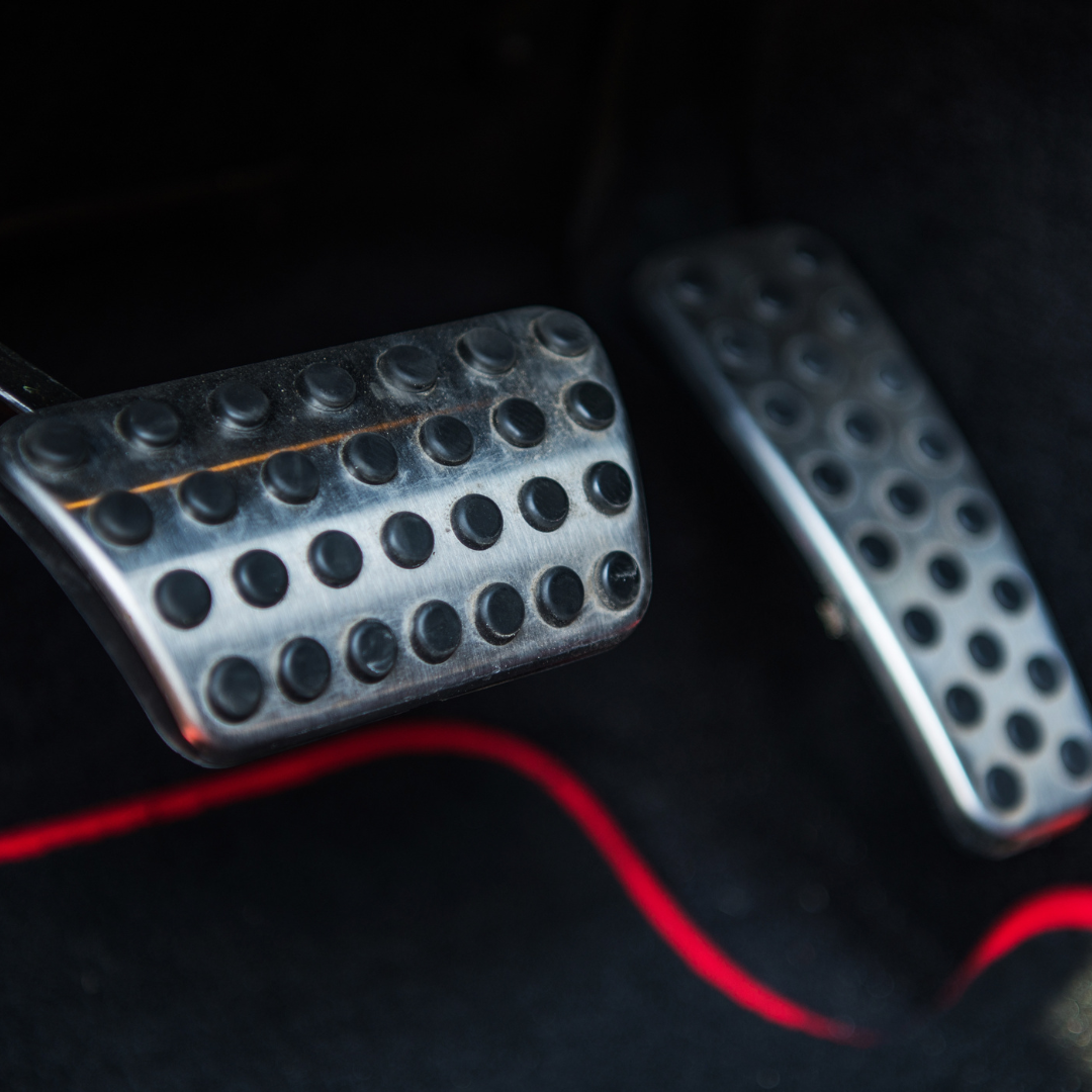 Brakes - Brake pedal vibration can be from the disc brake rotor that is worn uneven and needs machining or replacement if the thickness is undersize