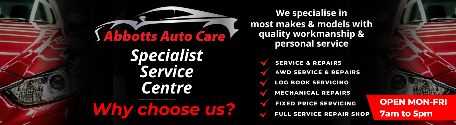 Abbotts Auto Care Specialist Service Centre 